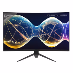 LC-Power LC-M27-FHD-165-C-V3, 68,6 cm (27"), 1920 x 1080 pixels, Full HD, LED, Noir