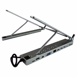 LC-Power LC-HUB-C-MULTI-STAND Support de livres Supports de Laptop Anthracite - Vue supplémentaire 9
