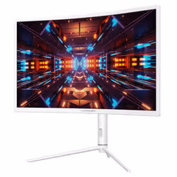 LC-Power LC-M27-QHD-240-C-K écran plat de PC 27" Quad HD Blanc