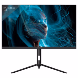 LC-Power LC-M27-4K-UHD-144-V2, 68,6 cm (27"), 3840 x 2160 pixels, 4K Ultra HD, LCD, 1 ms, Noir