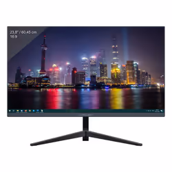 LC-Power LC-M24-FHD-75, 60,5 cm (23.8"), 1920 x 1080 pixels, Full HD, 8 ms, Noir