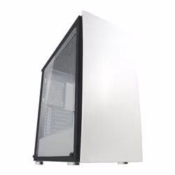 LC-Power Gaming 713W, Midi Tower, PC, Blanc, ATX, micro ATX, Mini-ITX, Métal, Plastique, Verre trempé, Jouer