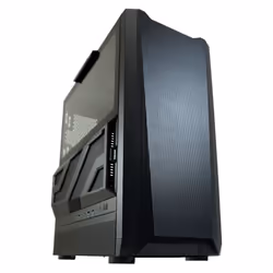 LC-Power Gaming 900B, Midi Tower, PC, Noir, ATX, EATX, micro ATX, Mini-ITX, Métal, Plastique, Verre trempé, Jouer