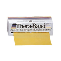 Accessoires entrainement - THERA-BAND - Theraband Band Extra Soft 5.5 M X 15 Cm - Fitness - Débutant - Blanc