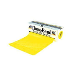 Theraline 100603005001 bande d'exercice Latex Jaune