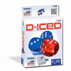 HUCH! D-ICED, Jeu de société, Education, 7 an(s), Edition de voyage, Jeu familial
