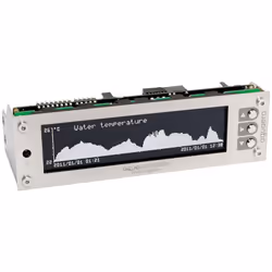 Aqua Computer 53145, Acier inoxydable, LCD