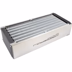 Aqua Computer 33706, Bloc radiateur, Aluminium, Cuivre, Acier inoxydable, Gris, Argent, 1/4", 320 mm, 140 mm