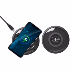 XLayer 214944 chargeur d'appareils mobiles Universel Noir USB Recharge sans fil Intérieure