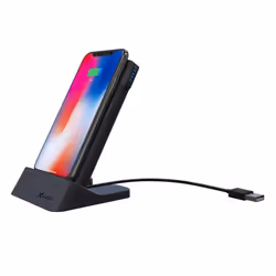 XLayer 215777, 6000 mAh, Lithium Polymère (LiPo), Recharge sans fil, 3,7 V, Noir