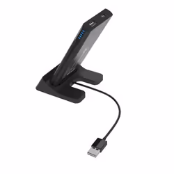 XLayer 215777 banque d'alimentation électrique Lithium Polymère (LiPo) 6000 mAh Recharge sans fil Noir