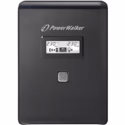 PowerWalker VI 2000 LCD alimentation d'énergie non interruptible 2 kVA 1200 W 2 sortie(s) CA