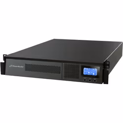 PowerWalker VFI 1000RM LCD, Double-conversion (en ligne), 1 kVA, 900 W, Sinus, 160 V, 300 V