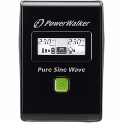 PowerWalker VI 600 SW alimentation d'énergie non interruptible Interactivité de ligne 0,6 kVA 360 W 2 sortie(s) CA