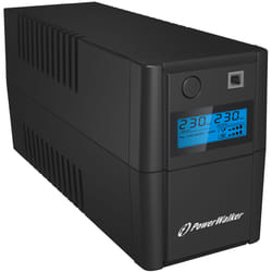PowerWalker VI 650SE LCD/IEC alimentation d'énergie non interruptible Interactivité de ligne 0,65 kVA 360 W 4 sortie(s) CA