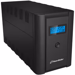 PowerWalker VI 2200 LCD/IEC alimentation d'énergie non interruptible Interactivité de ligne 2,2 kVA 1200 W 6 sortie(s) CA