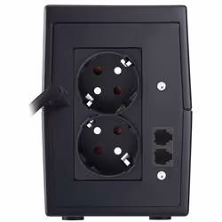 PowerWalker VI 650 SHL Schuko alimentation d'énergie non interruptible Interactivité de ligne 0,65 kVA 360 W 2 sortie(s) CA