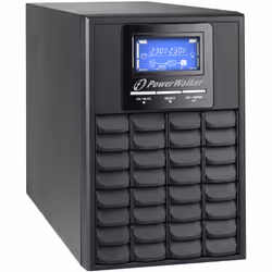 PowerWalker VFI 1000C LCD alimentation d'énergie non interruptible Double-conversion (en ligne) 1 kVA 800 W 3 sortie(s) CA