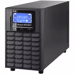PowerWalker VFI 2000C LCD, Double-conversion (en ligne), 2 kVA, 1600 W, Sinus, 110 V, 175 V