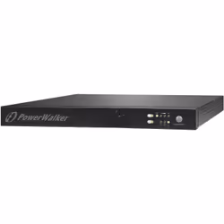 PowerWalker VFI 1000R/1U, Double-conversion (en ligne), 1 kVA, 800 W, Sinus, 110 V, 300 V