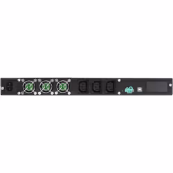 PowerWalker VFI 1000R/1U alimentation d'énergie non interruptible Double-conversion (en ligne) 1 kVA 800 W 3 sortie(s) CA