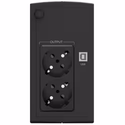 PowerWalker Basic VI 650 SB alimentation d'énergie non interruptible Interactivité de ligne 0,65 kVA 360 W 2 sortie(s) CA