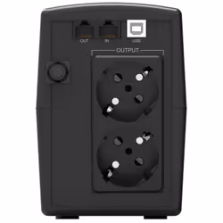 PowerWalker VI 800 STL alimentation d'énergie non interruptible Interactivité de ligne 0,8 kVA 480 W 2 sortie(s) CA