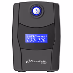 PowerWalker VI 600 STL, Interactivité de ligne, 0,6 kVA, 360 W, Sinus, 162 V, 290 V