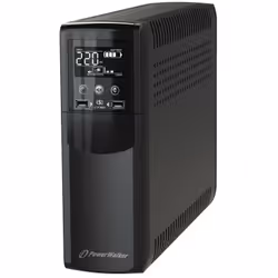 PowerWalker VI 1200 CSW IEC, Interactivité de ligne, 1,2 kVA, 720 W, Sinus, 170 V, 280 V