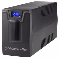 PowerWalker VI 600 SCL, Interactivité de ligne, 0,6 kVA, 360 W, Sinus, 162 V, 290 V