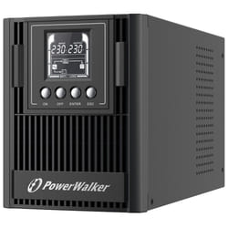 PowerWalker VFI 1000 AT alimentation d'énergie non interruptible Double-conversion (en ligne) 1 kVA 900 W 3 sortie(s) CA