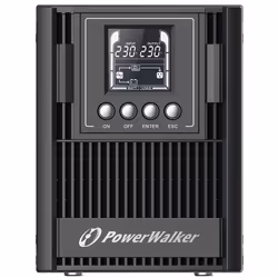 PowerWalker VFI 1000 AT alimentation d'énergie non interruptible Double-conversion (en ligne) 1 kVA 900 W 3 sortie(s) CA
