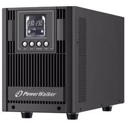 PowerWalker VFI 2000 AT, Double-conversion (en ligne), 2 kVA, 1800 W, Sinusoïde pur, 80 V, 300 V
