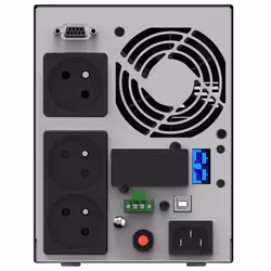 PowerWalker VFI 1000 AT FR alimentation d'énergie non interruptible Double-conversion (en ligne) 1 kVA 900 W 3 sortie(s) CA