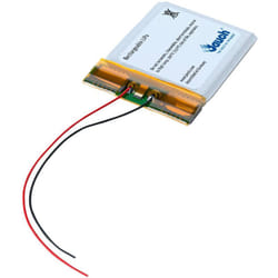 Jauch Quartz - LP333437JU Pile rechargeable spéciale prismatique avec câble LiPo 3.7 v 410 mAh