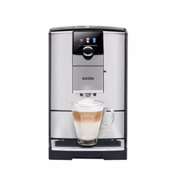 Nivona NICR 799, Machine à café 2-en-1, 2,2 L, Café en grains, Café moulu, Broyeur intégré, 1455 W, Noir, Acier inoxydable