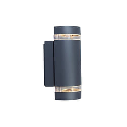 Eco Light Applique Murale Extérieure Moderne Focus Up Et De Downlight, Douille Gu10, Ip44 6040 G
