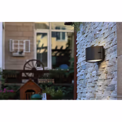 LUTEC BONN Éclairage de plafond extérieur E27 Gris