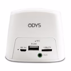 ODYS Xound Cube Enceinte portable mono Blanc 5 W