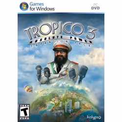 Kalypso Tropico 3: Absolute Power, Module complémentaire de jeu vidéo, PC, T (Teen), Kalypso Media, 0,001 Go, 0,256 Go