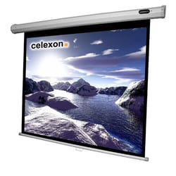 Ecran de projection manuel CELEXON - 200 x 150 cm - Format 4:3 - Gain 1.0