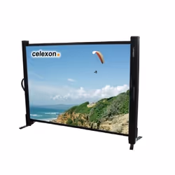 Celexon 1090376, Manuel, 81 cm, 61 cm, 4:3, Noir, Blanc