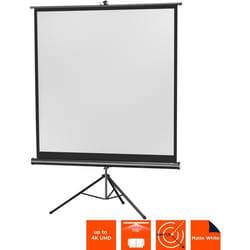 Écran de projection - CELEXON - Manuel Basic - 200 x 200 cm - Gain 15 - Adaptable 16:9/16:10/4:3