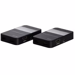 Celexon WHD30M extension audio/video Émetteur et récepteur AV Noir