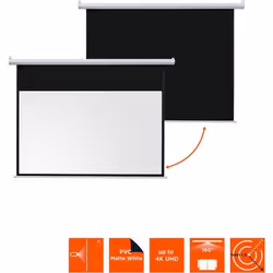 Écran de projection motorisé - CELEXON - Basic - 200 x 113 cm - Gain 15
