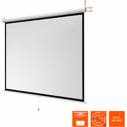Écran de projection celexon manuel basic 240 x 240 cm