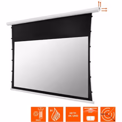 Écran de projection celexon motorisé tensionné basic 240 x 135 cm