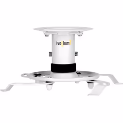 Support pour plafond - MAXLUM - PDH130 - Blanc - Vidéoprojecteur - Charge max. 15 kg