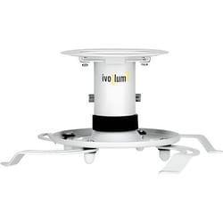 Support pour plafond - MAXLUM - PDH130 - Blanc - Vidéoprojecteur - Charge max. 15 kg