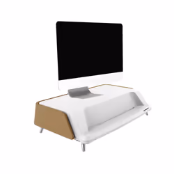 Celexon ME1730 30" Beige, Blanc Bureau